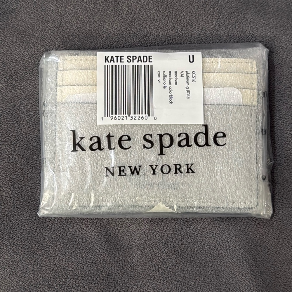 Kate Spade Madison Small Slim Card Holder NWT